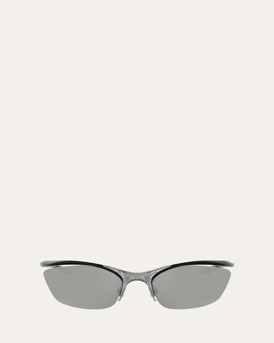 Signature Crystal Cat-Eye Sunglasses